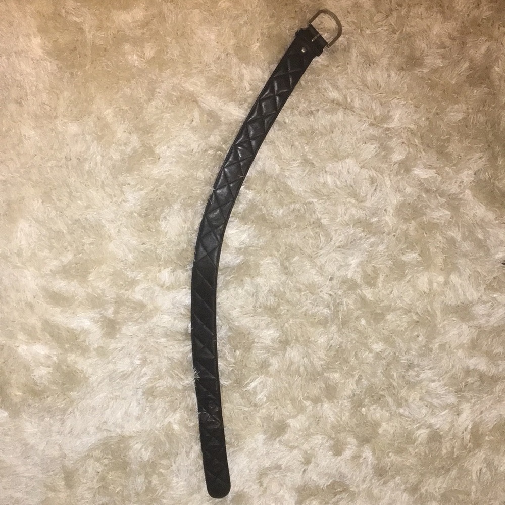 Tailored Sportsman Quilted Leather Belt